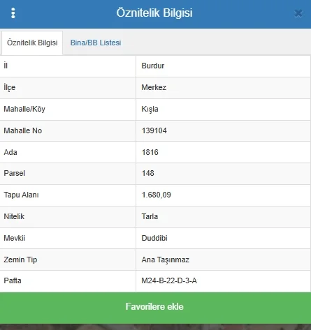 ARSLANBEY EMLAKTAN MERKEZ KIŞLA MAHALLESİNDE SATILIK TARLA